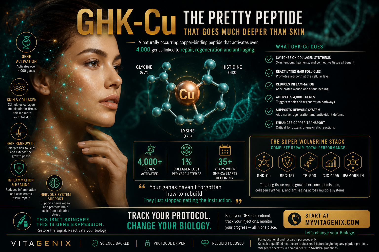 GHK-Cu: The Pretty Peptide That Goes Much Deeper Than Skin